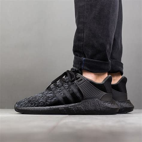 adidas EQT Support 93/17 Triple Black Men's